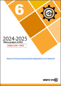 DCC Micro-project of Privacy-Preserving Data Aggregation in loT Networks