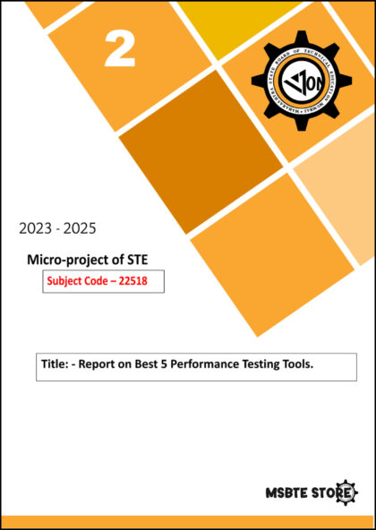 Report on Top 5 Performance Testing Tools